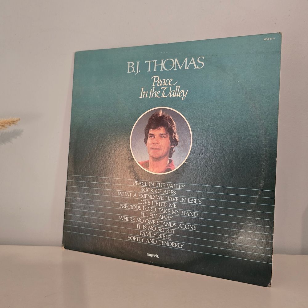 B.J. Thomas Peace in the Valley Vinyl Record